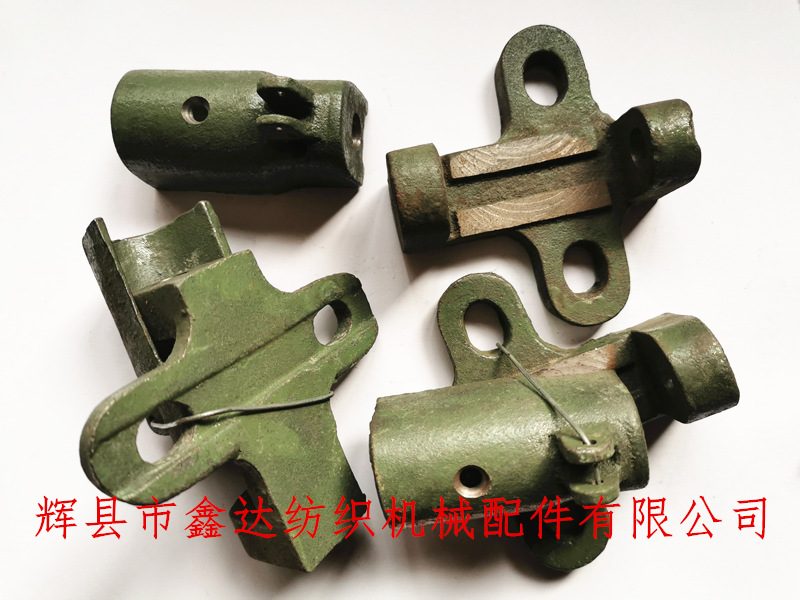 Power automatic loom weft fork spindle rod supporting foot J7