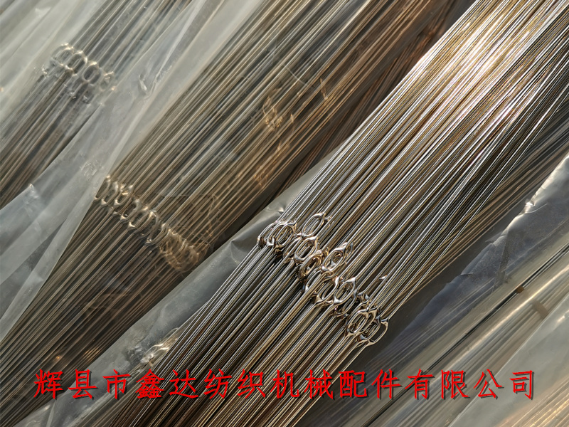 三維織機(jī)綜絲扁絲織造鋼絲綜