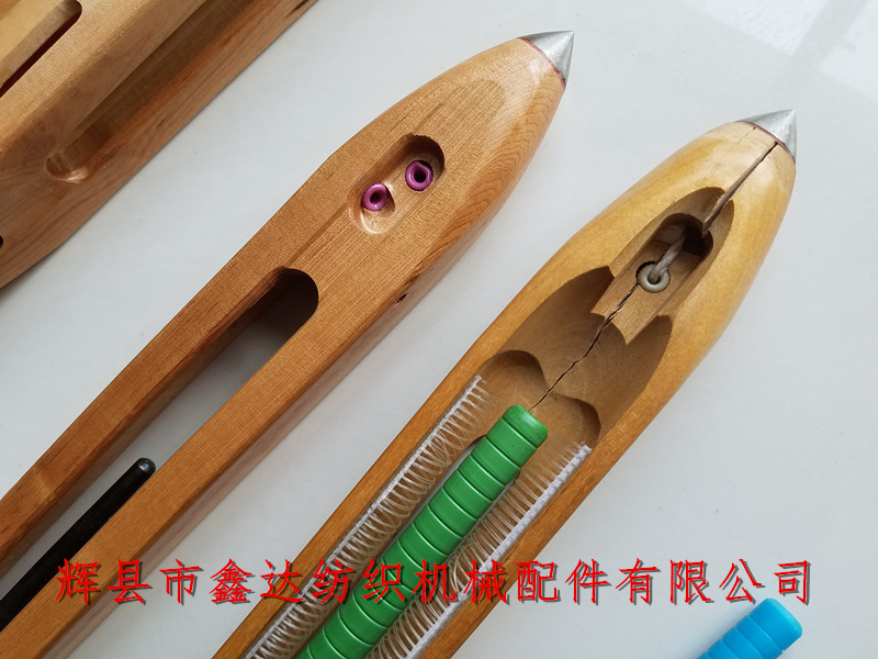 Textile wooden shuttle samples and new shuttle photos