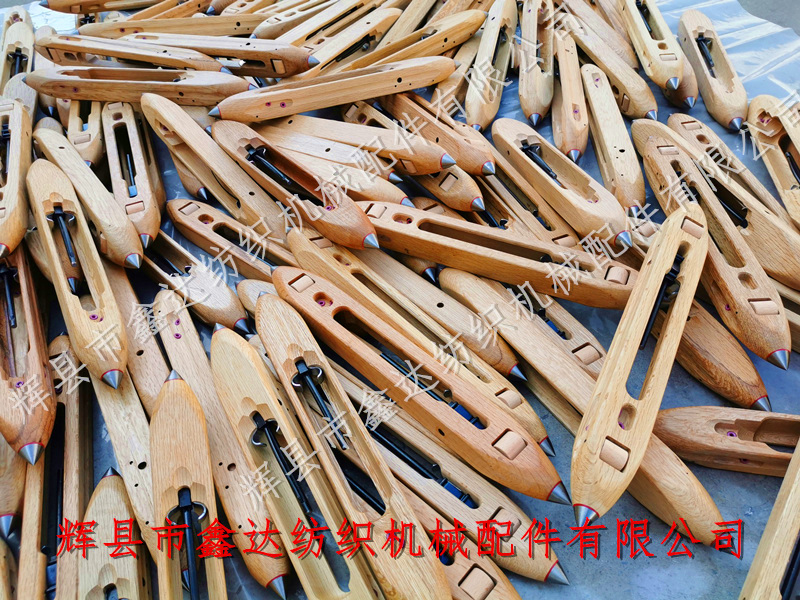 Cyclobalanopsis Big wood shuttle with double pulleys